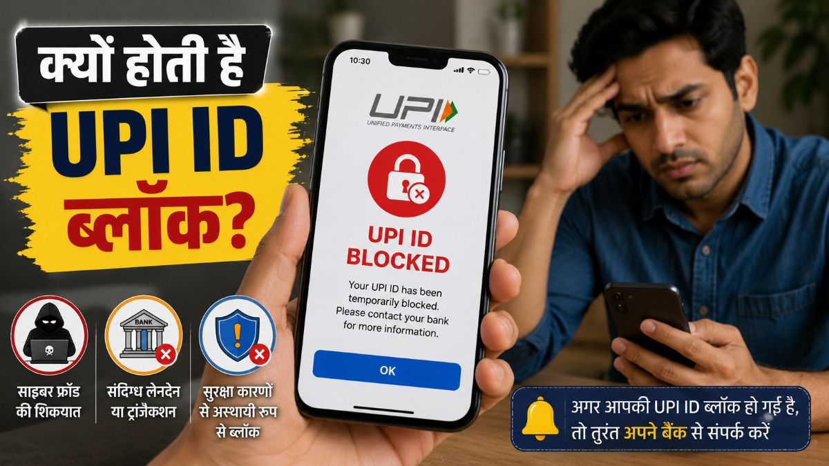 UPI ID Blocked