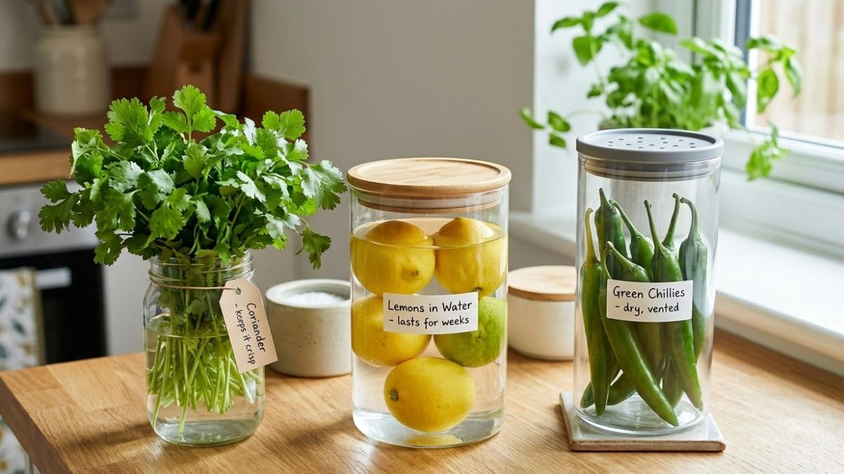 vegetable storage hacks