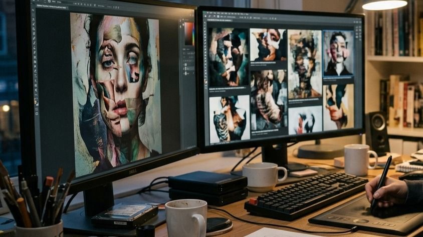 AI morphed images