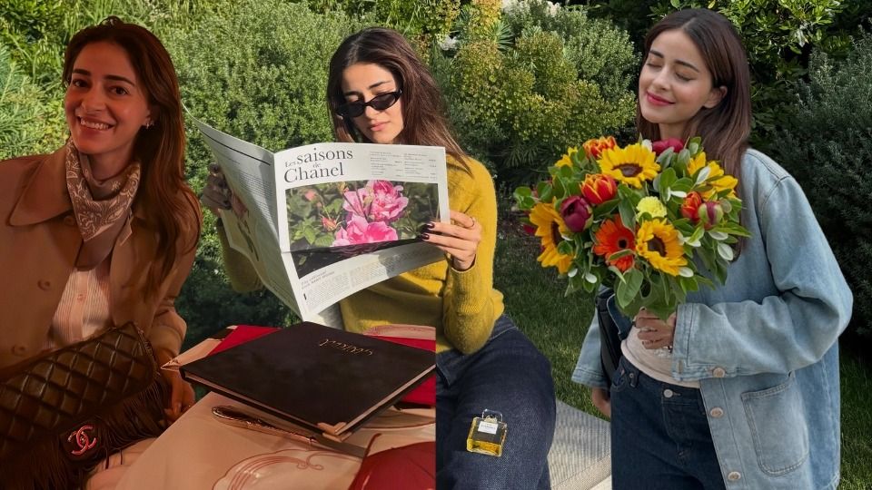 Ananya Pandey France Vacation pics 