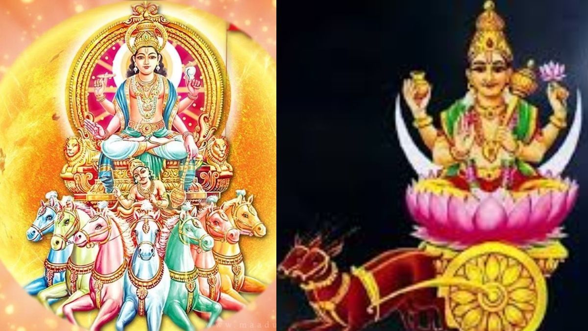 Surya and Chandra Dev
