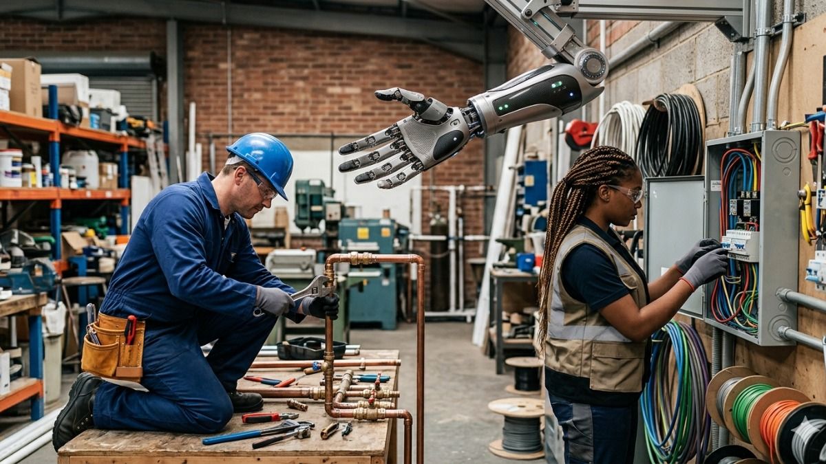 new study on AI job disruption: AI Image