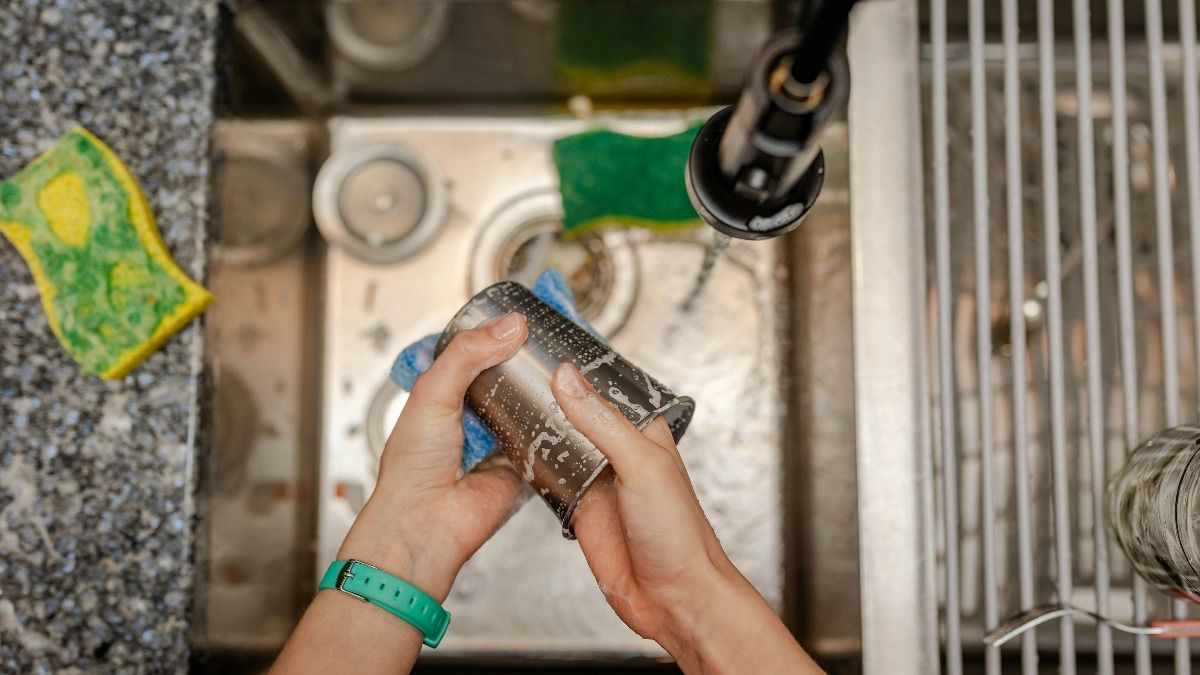 dishwashing sponge