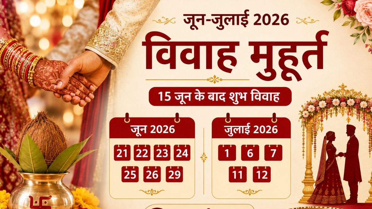 June-July 2026 Wedding Muhurat