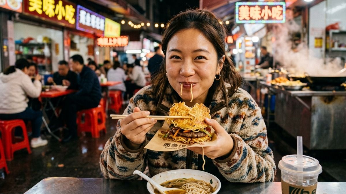 binge-eating once weekly: AI Image
