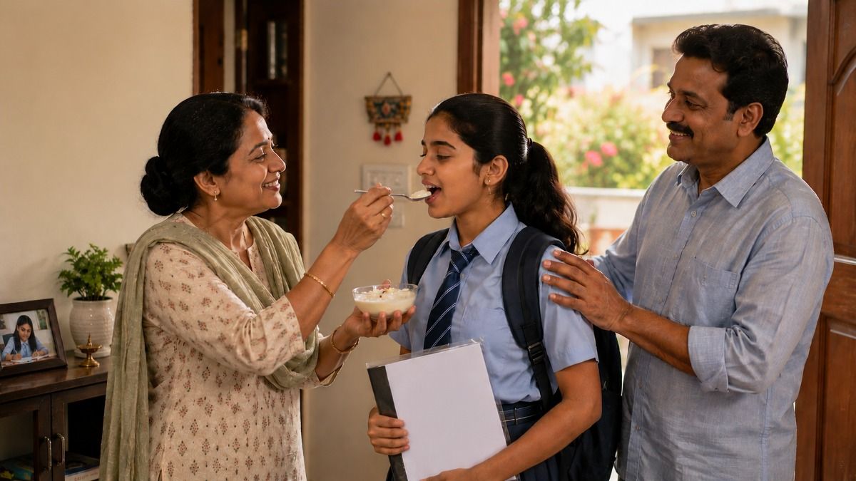 Curd and Sugar Tradition: जा रहे हैं एग्जाम देने, तो पहले आती है दही-शक्कर की चम्मच.. आखिर क्या है इस परंपरा का राज़?