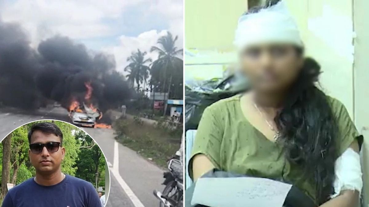 Bengaluru man kidnaps ex girlfriend car blast