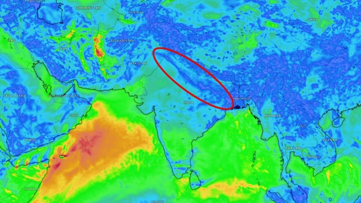 उत्तर भारत में मॉनसून