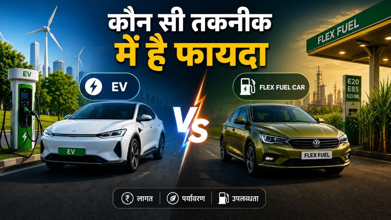 EV vs Flex Fuel: सोच रहे हैं नई कार खरीदने का, तो रुकें.. शोरूम जानें से पहले जान लें.. ईवी और फ्लेक्स फ्यूल के नुकसान