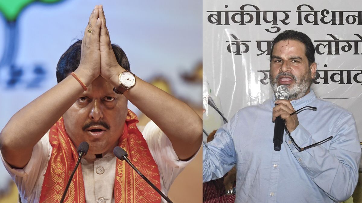 Nitin Nabin and Prashant Kishor (Photo/PTI)