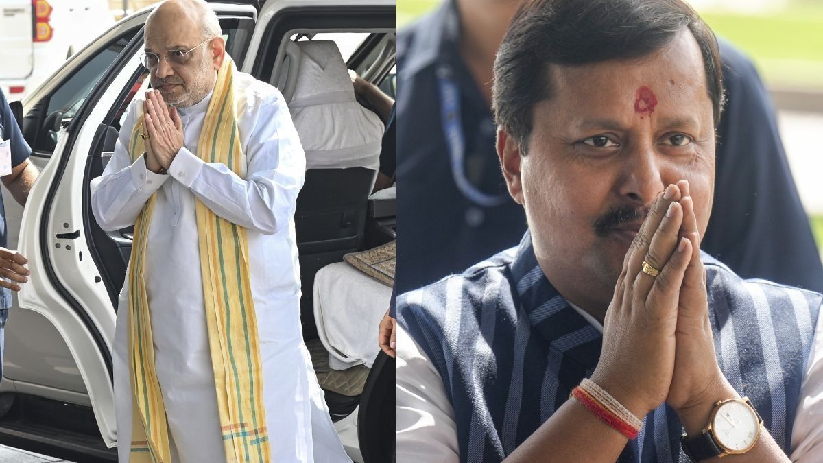Amit Shah and Nitin Nabin