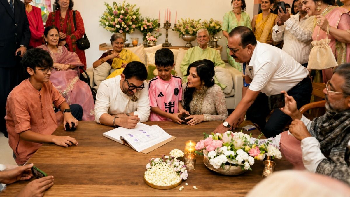 Aamir-Gauri wedding