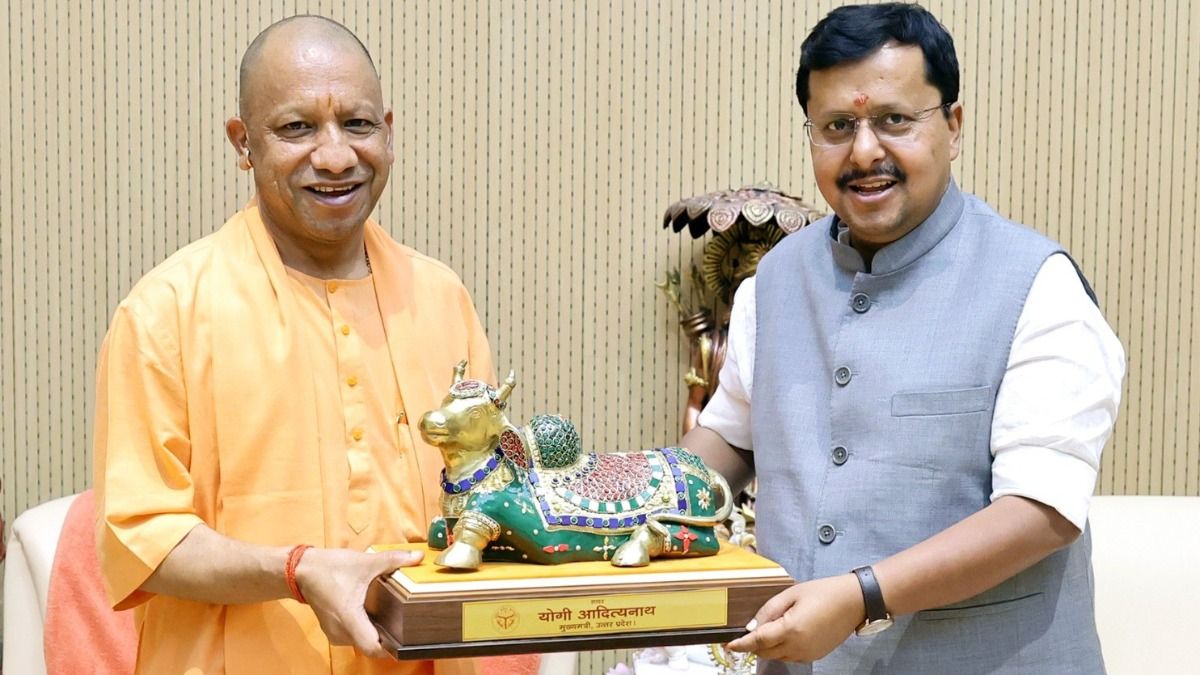 नितिन नवीन और उत्तरप्रदेश मुख्यमंत्री योगी आदित्यनाथ