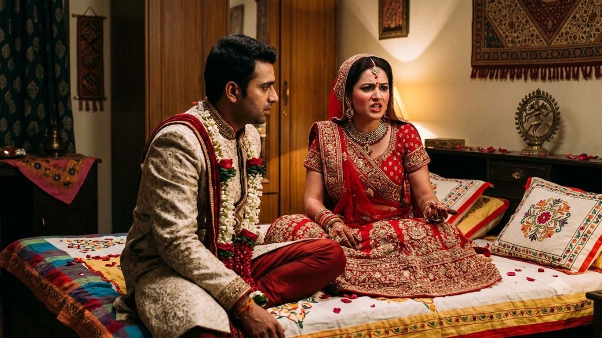 Bride Confesses Love: AI Image