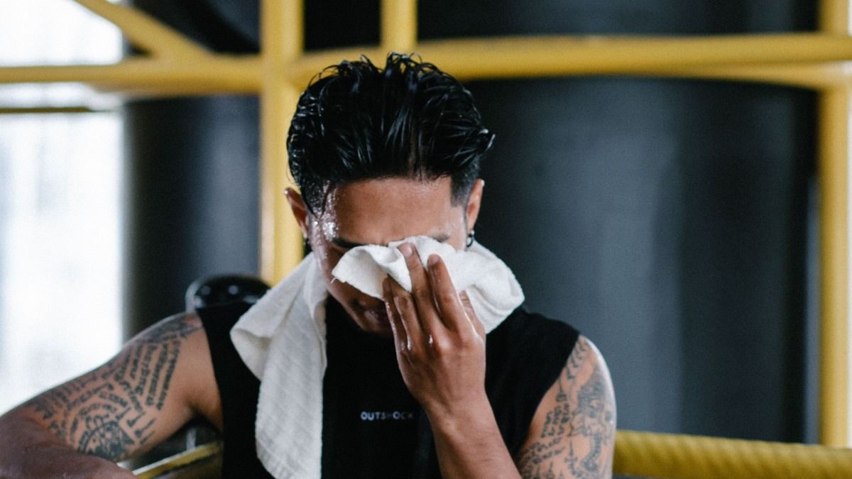 China gym, China gym viral news, body odour