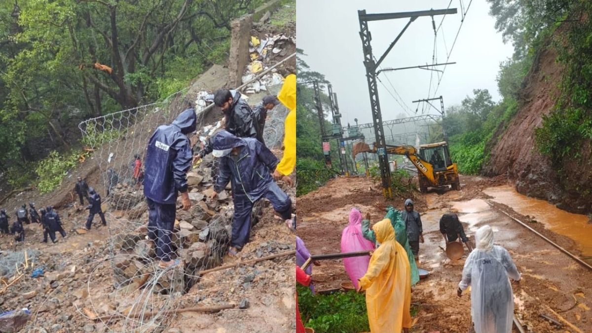  Landslide on Lonavala-Karjat section