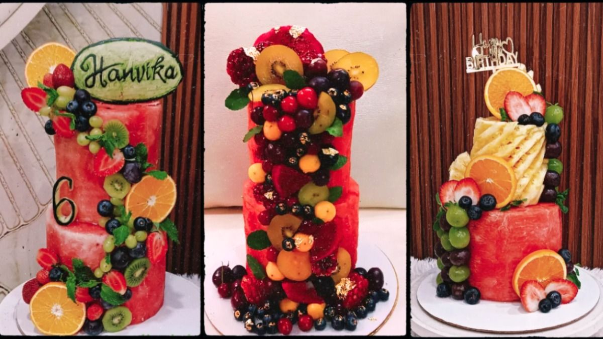 No Bake Fruit Cake (Source: @naavjotbaake)
