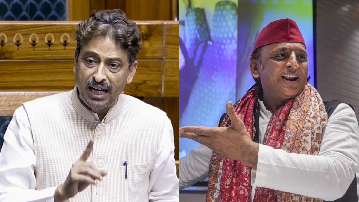 Imran Masood and Akhilesh Yadav (Photo/PTI)