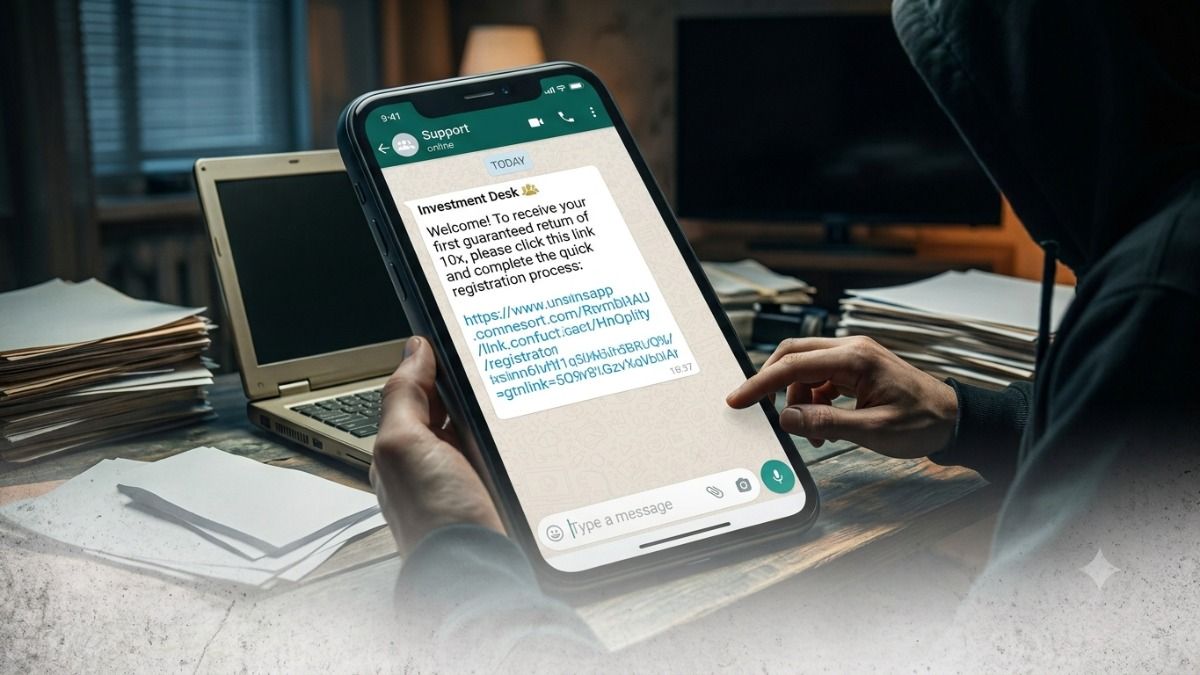 WhatsApp investment scam