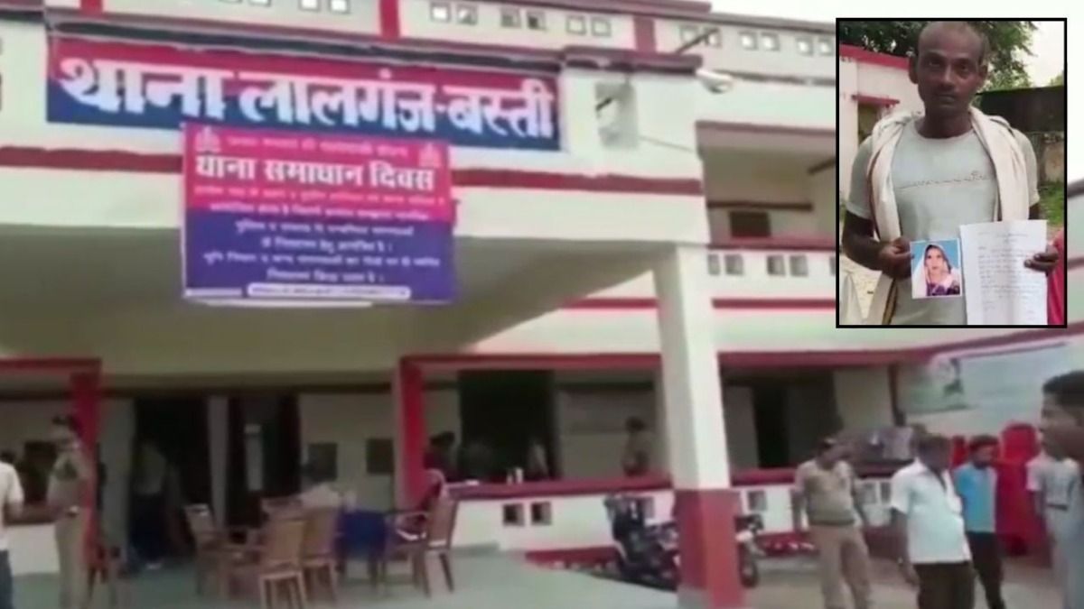 Aggrieved husband making repeated visits to the police station