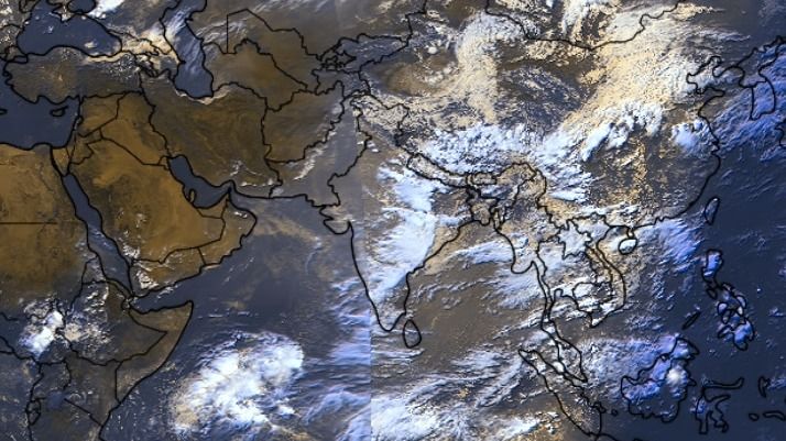 Is monsoon back? Satellites show 50% of India covered in rain clouds