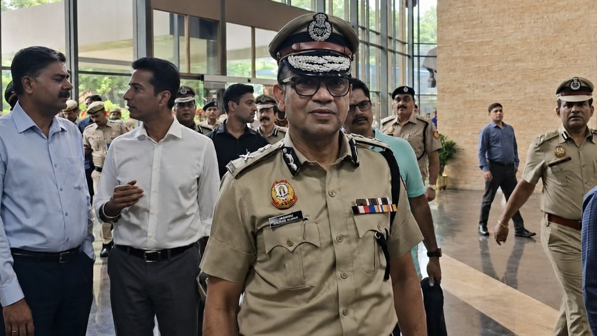 Delhi Police chief Anurag Kumar