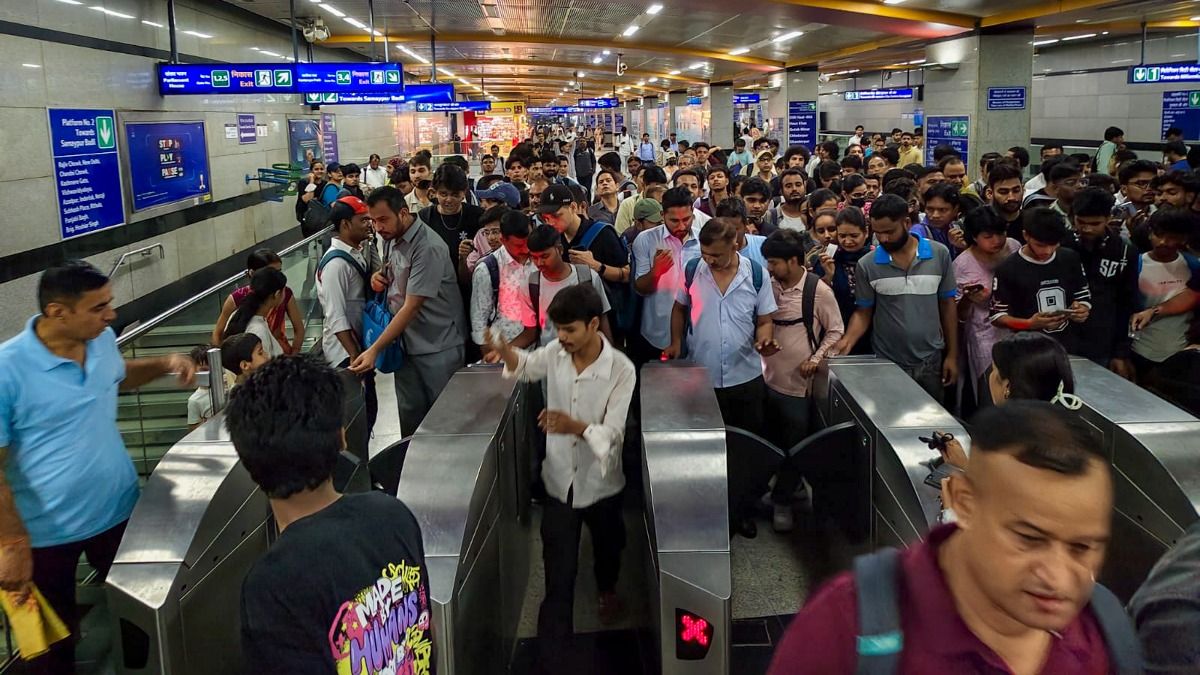 5 मेट्रो स्टेशन बंद