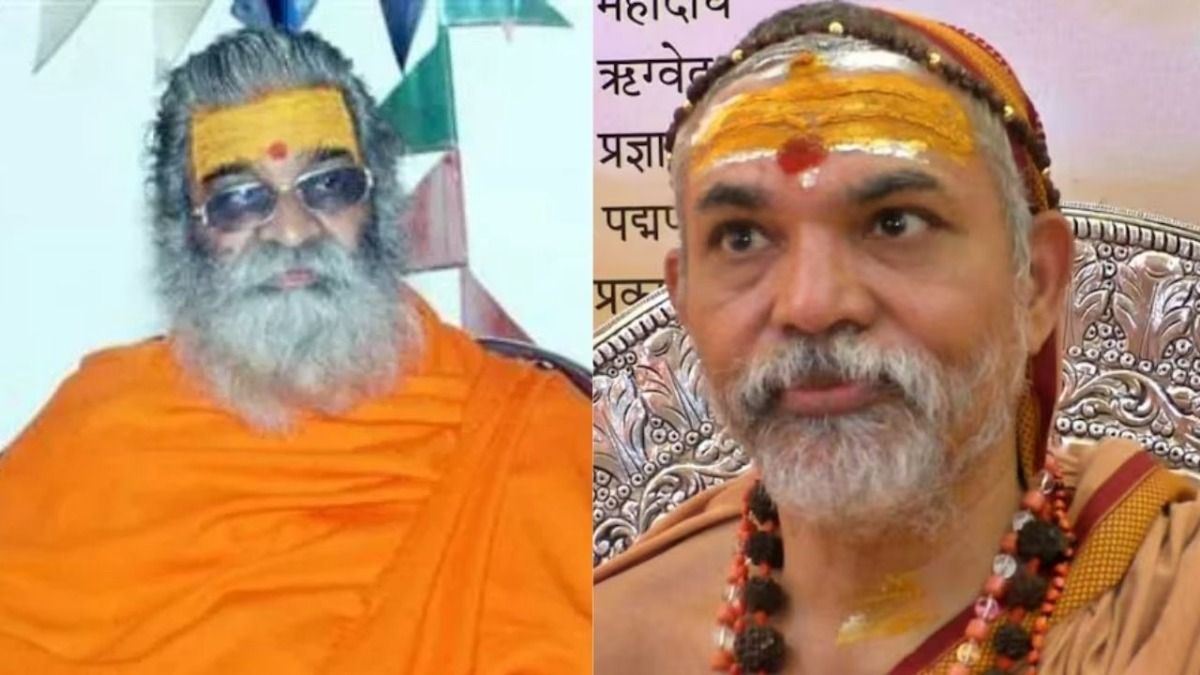 Vasudevananda Saraswati and Avimukteshwaranand (File Photo)