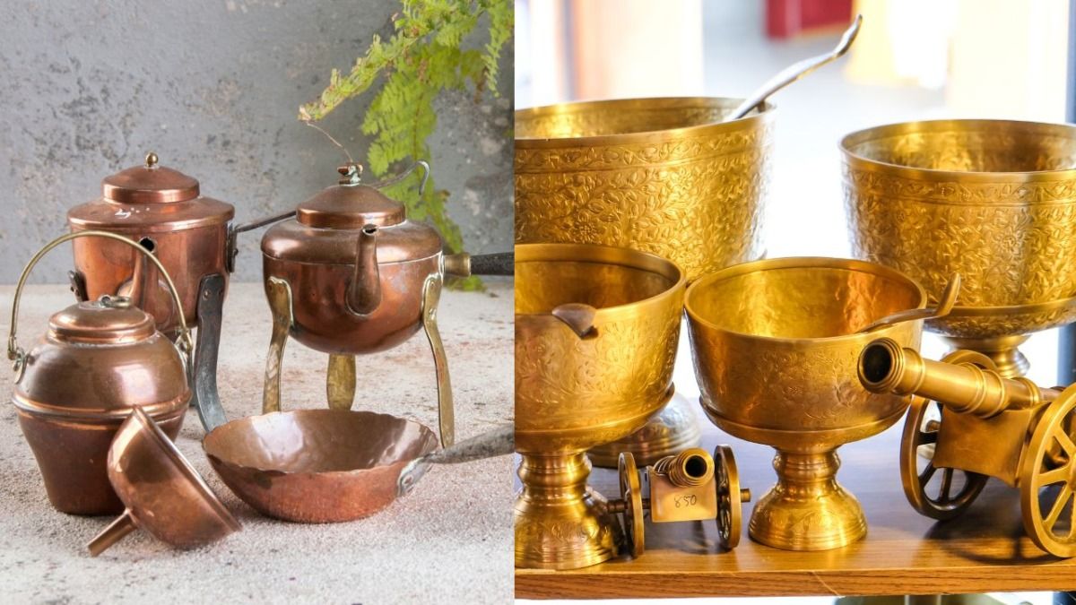 Copper And Brass Utensils