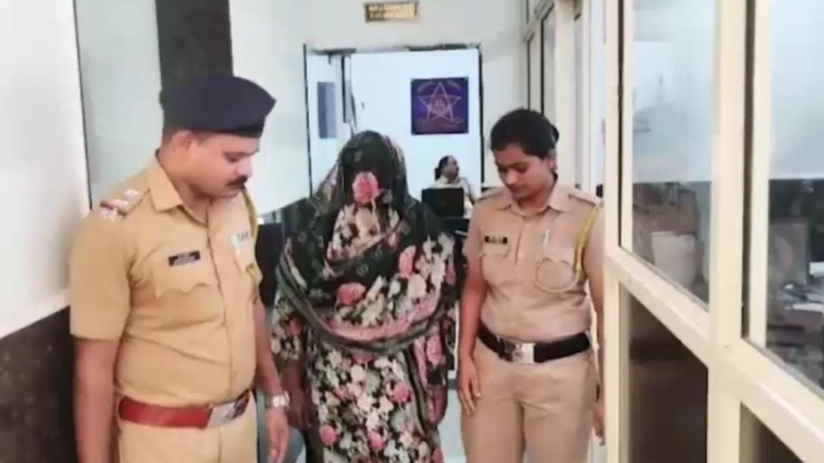 Robber Bride in Police Custody