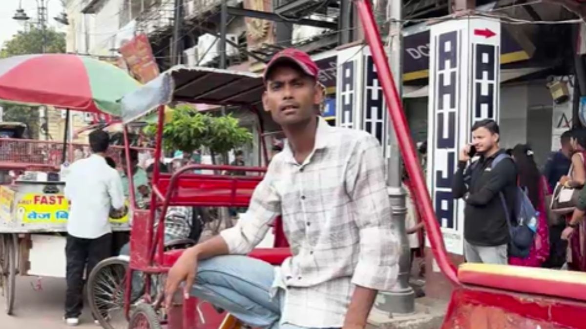 Delhi Viral Rikshaw wala