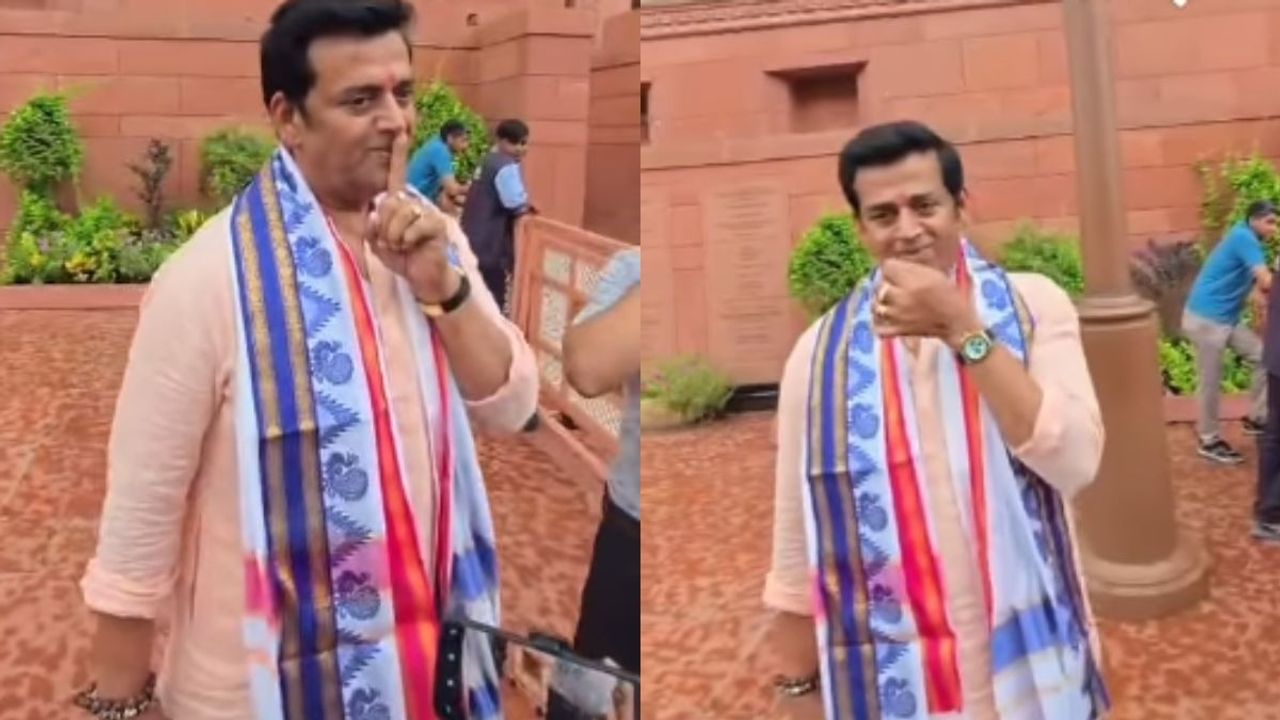 रवि किशन का नया वीडियो फिर वायरल, इस बार कुछ न बोलकर भी इंटरनेट पर छाए, लोग बोले- Silence follows my brother