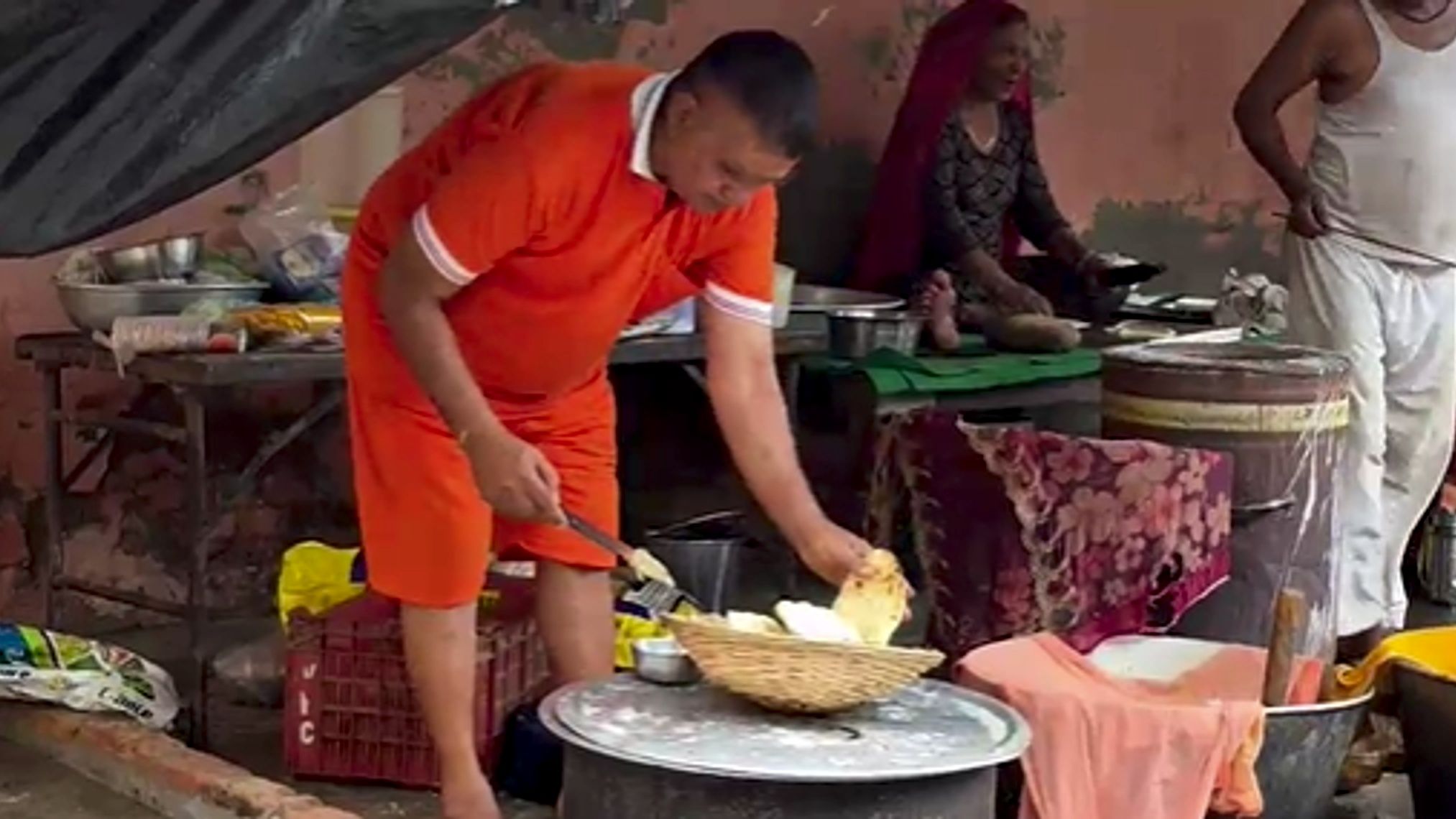 kawad seva by an ex Army man