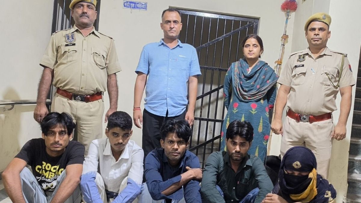 Accused in police custody
