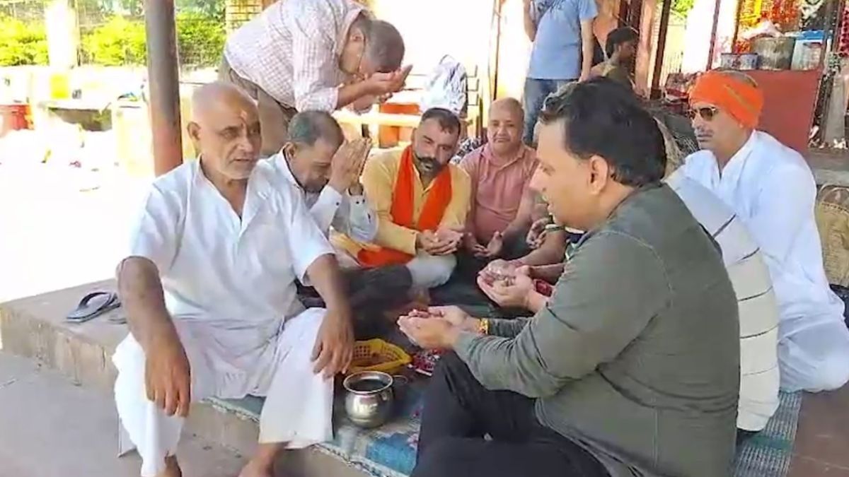 हरिद्वार में शिवचरण गुप्ता की अस्थियों का हुआ विसर्जन