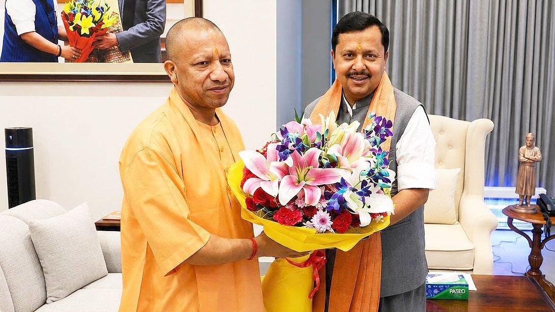 CM Yogi and Nitin Navin