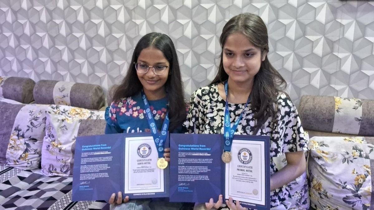 Pranjal Mittal and Anya Mittal 