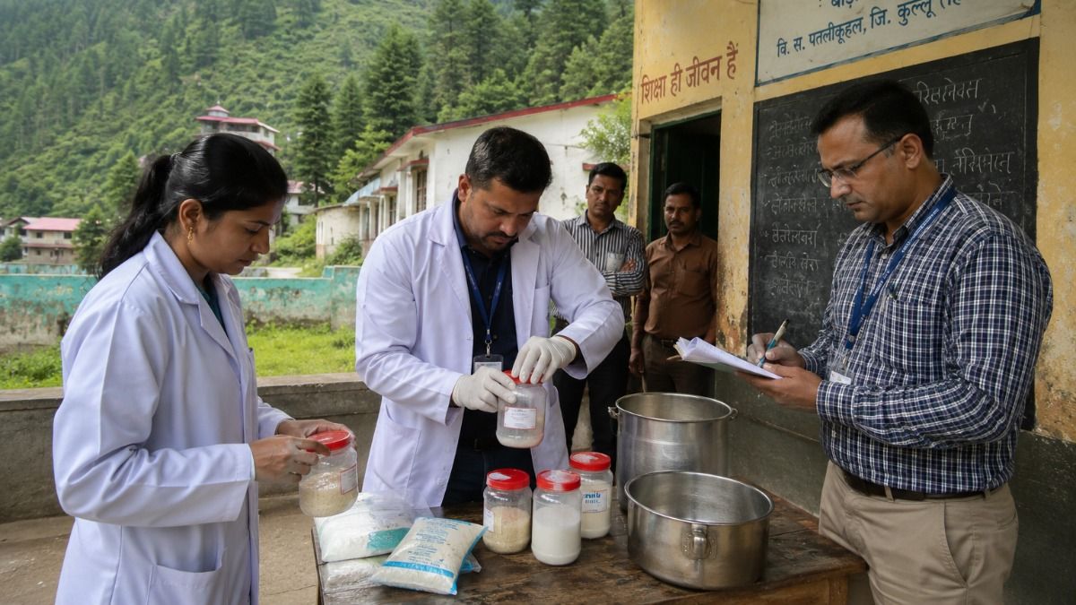 Kullu Mid Day Meal Food Poisoning (AI MADE IMAGE)
