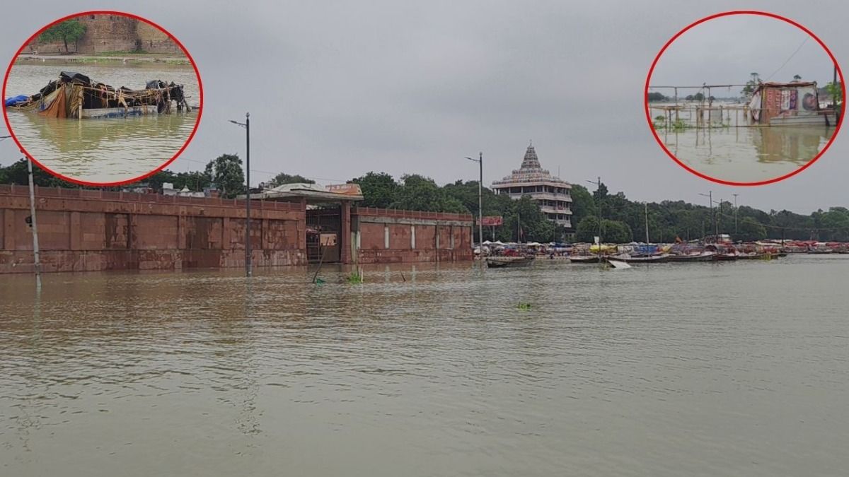 Water levels of the Ganga and Yamuna rise in Prayagraj