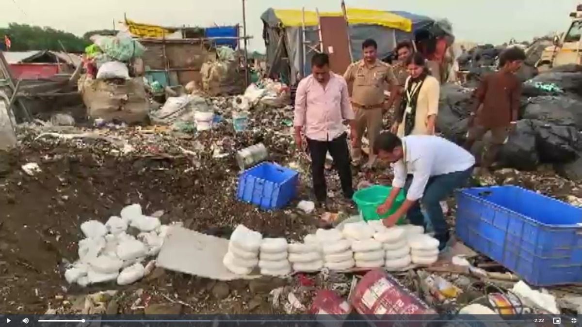 Paneer destroyed in Noida