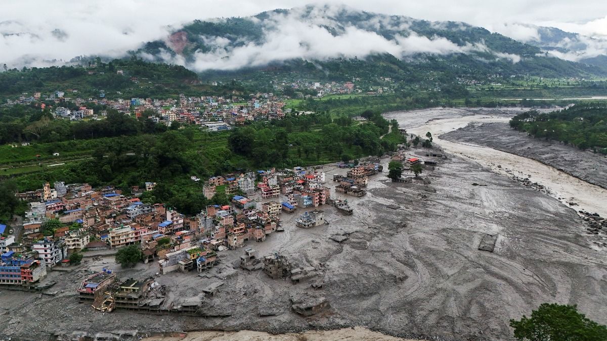 Another flood threat? China says barrier lake near Nepal border is overflowing