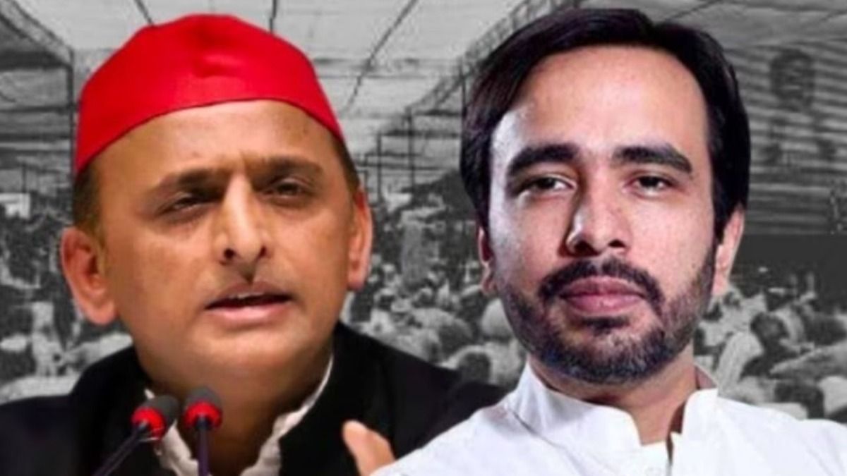 Akhilesh Yadav and Jayant Chaudhary. (Photo: ITG)