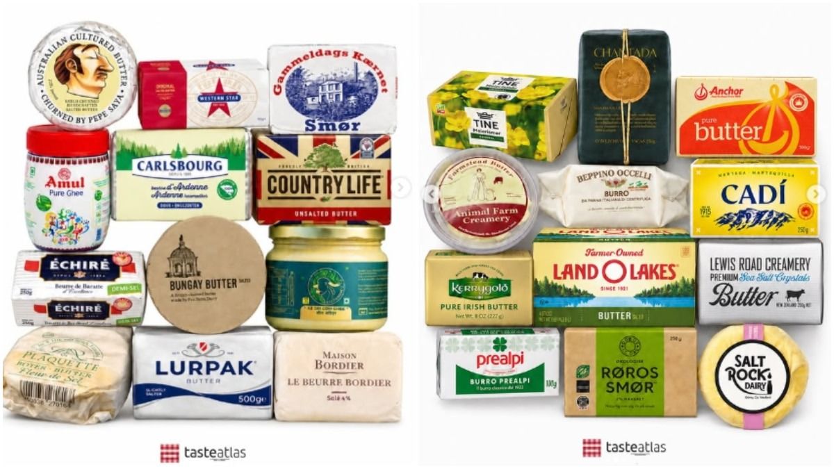 TasteAtlas' Words Most Iconic Butter Brands Ranking