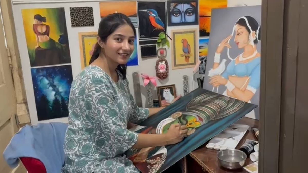 Mughal and Modern Art Fusion