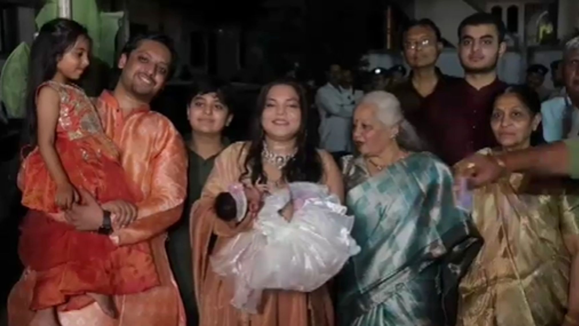 Unique Example by Celebrating Birth of Second Daughter