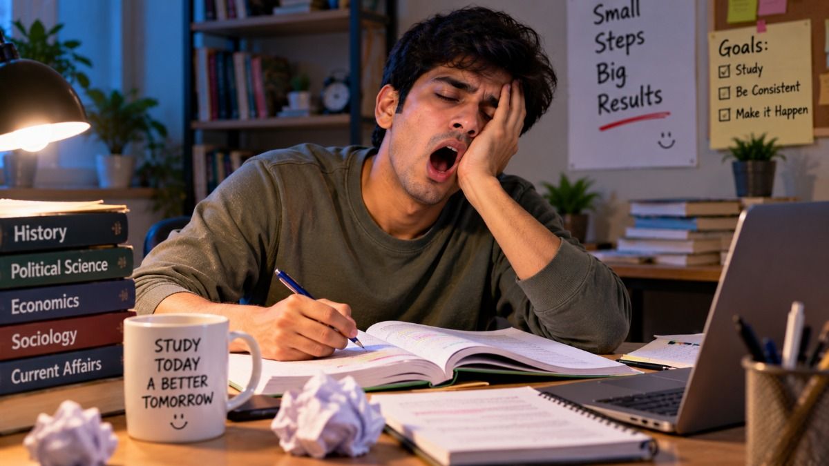 Feeling Sleepy while studying