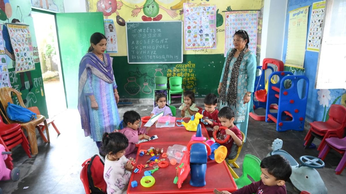 Tehri Launches 15 Creche Anganwadi