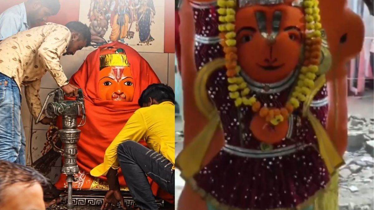 उज्जैन के खड़े हनुमान क्यों नहीं हिले