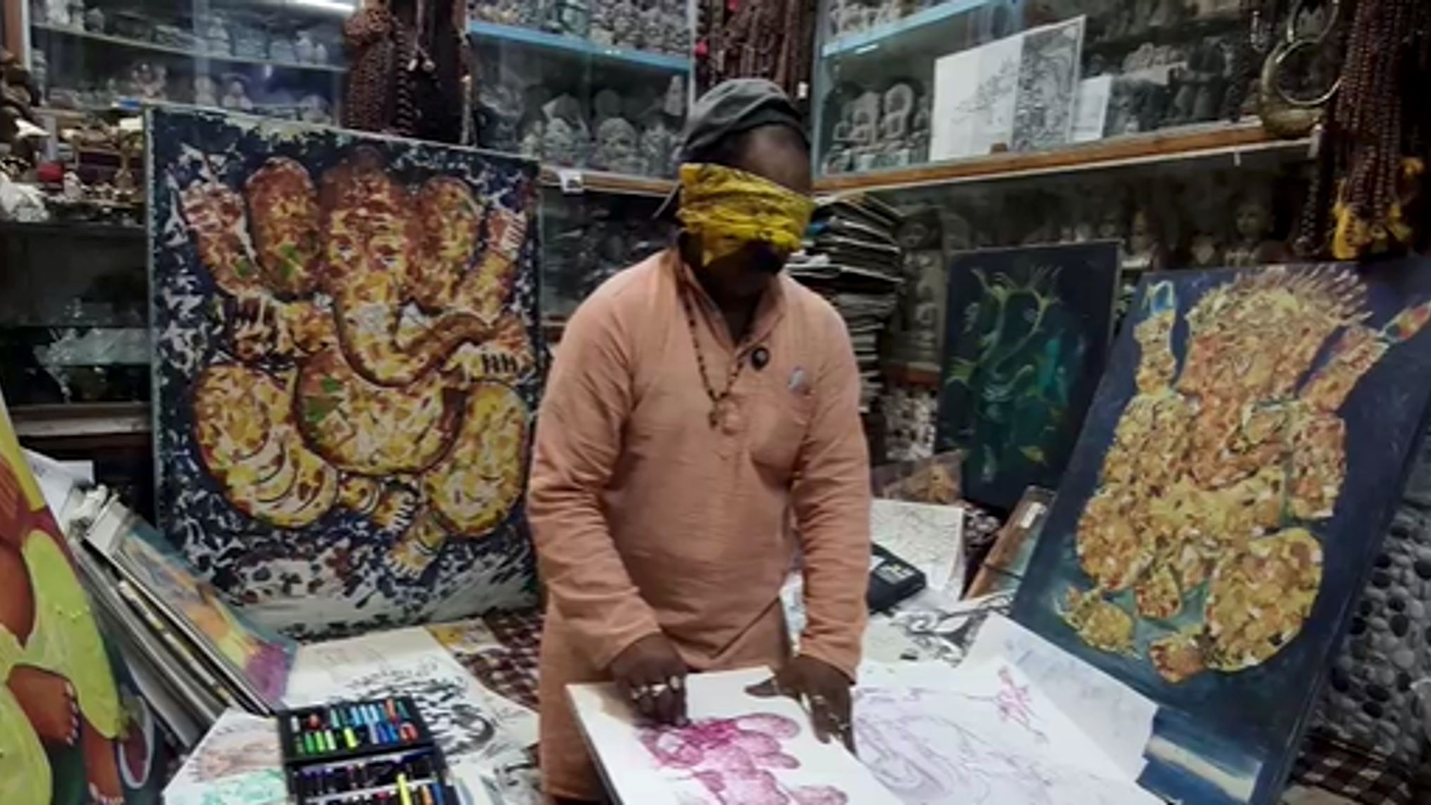 Blindfolded Artistry