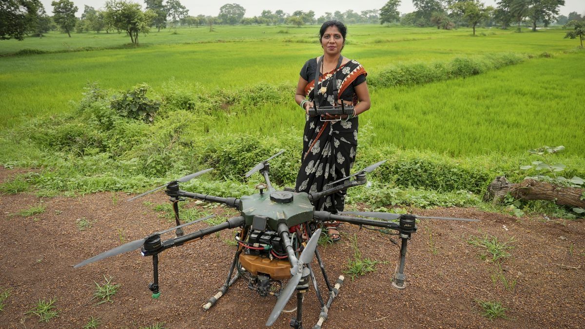 Namo Drone Didi Scheme (Photo/PTI)